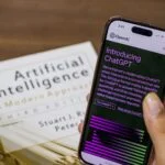webpage of chatgpt a prototype ai chatbot is seen on the website of openai on iphone or smartphone